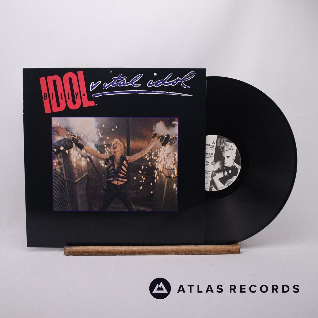 Billy Idol Vital Idol LP Vinyl Record - Front Cover & Record