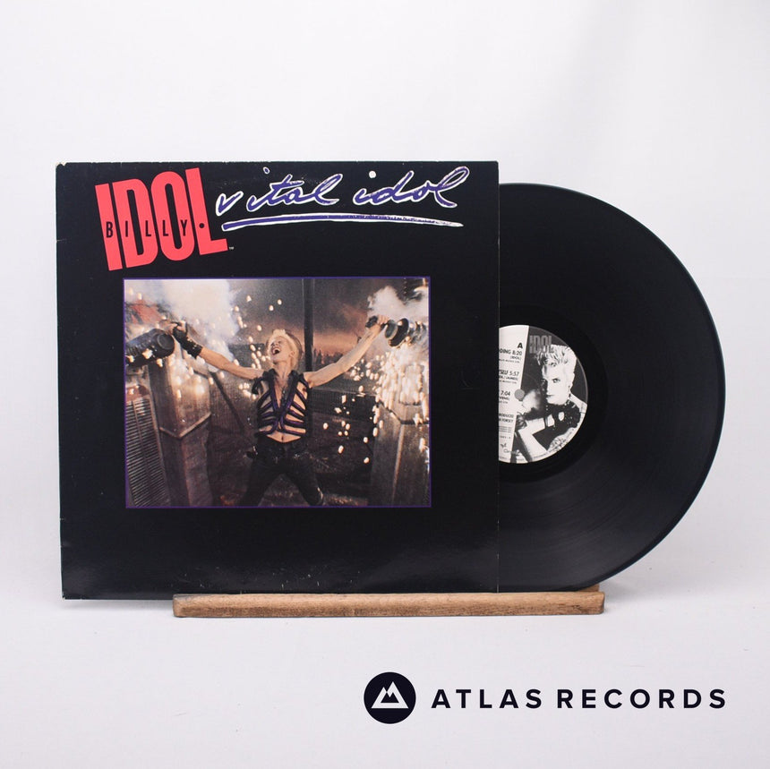 Billy Idol Vital Idol LP Vinyl Record - Front Cover & Record