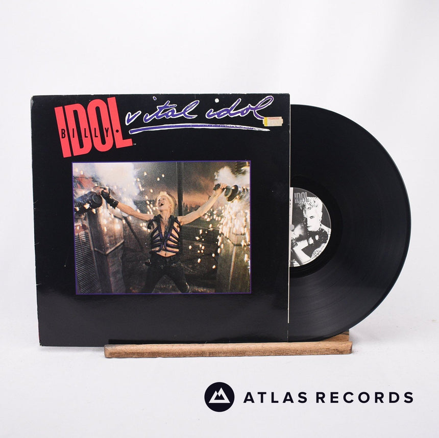 Billy Idol Vital Idol LP Vinyl Record - Front Cover & Record