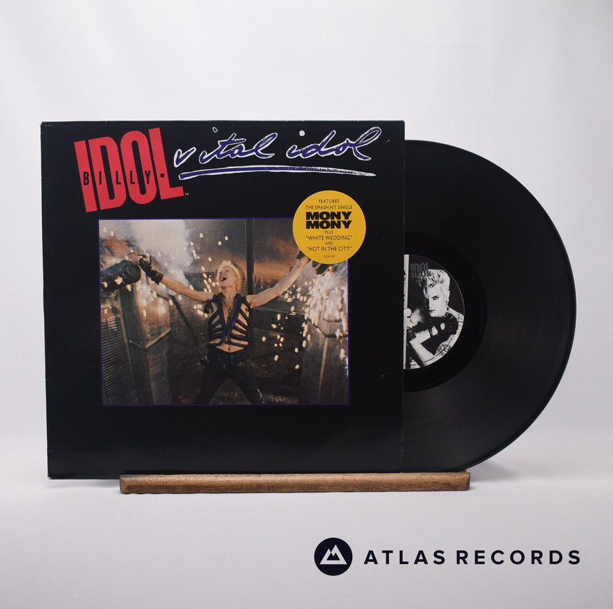 Billy Idol Vital Idol LP Vinyl Record - Front Cover & Record