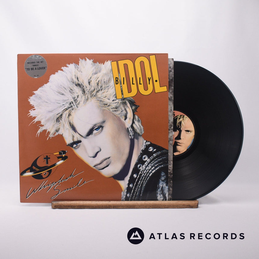 Billy Idol Whiplash Smile LP Vinyl Record - Front Cover & Record