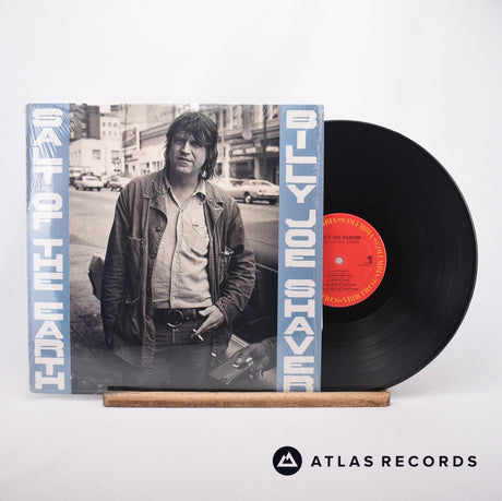 Billy Joe Shaver Salt Of The Earth LP Vinyl Record - Front Cover & Record