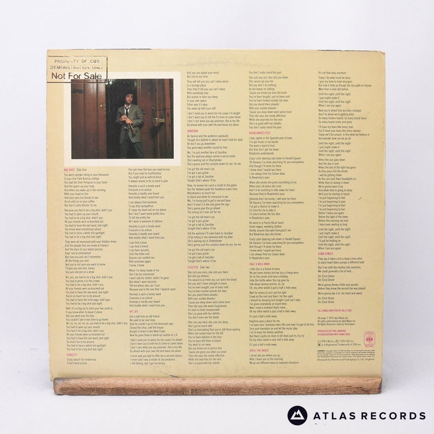 Billy Joel - 52nd Street - LP Vinyl Record - VG+/EX
