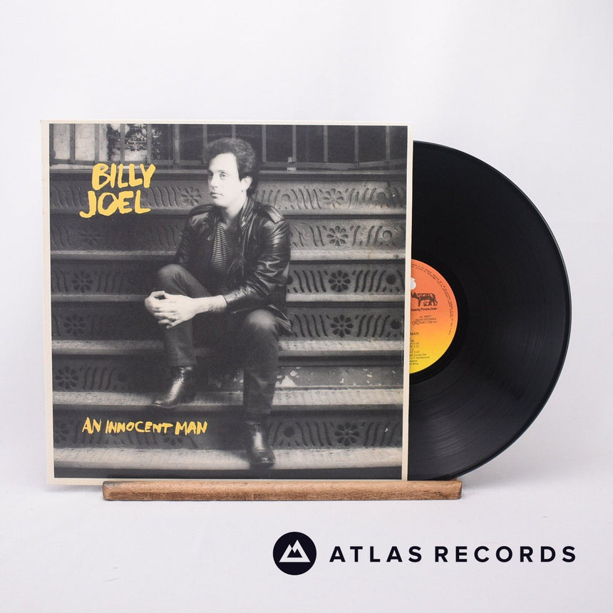 Billy Joel An Innocent Man LP Vinyl Record - Front Cover & Record
