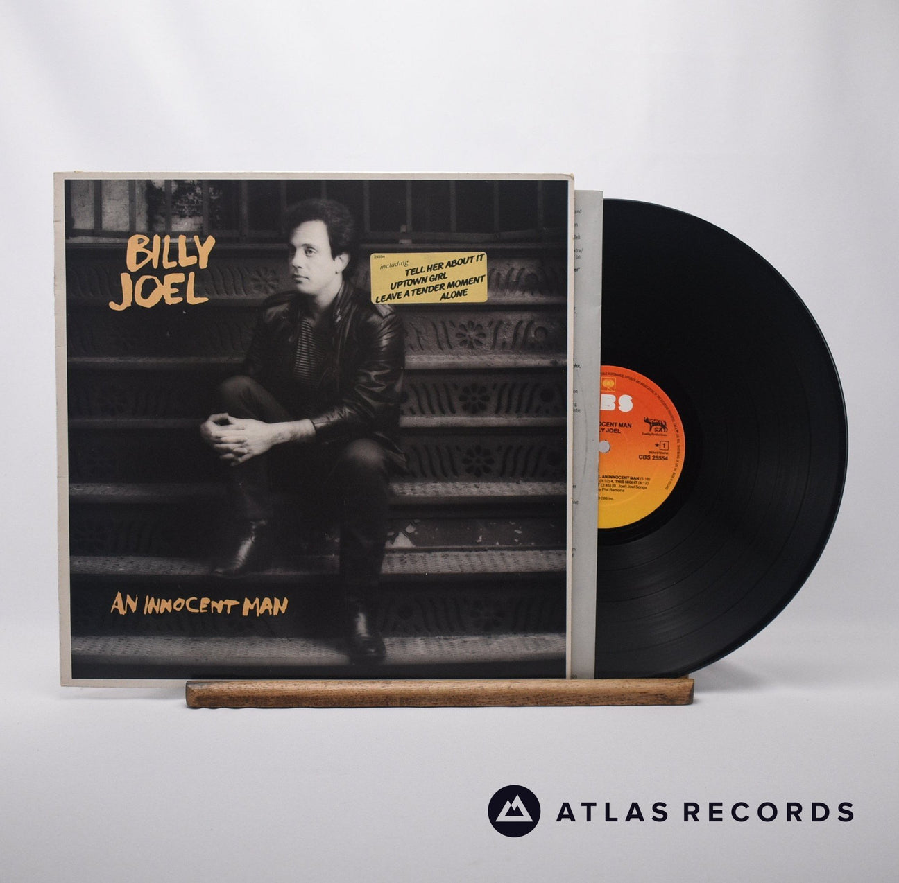 Billy Joel An Innocent Man LP Vinyl Record - Front Cover & Record