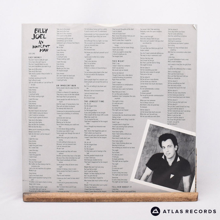 Billy Joel - An Innocent Man - Sterling LP Vinyl Record - VG+/EX