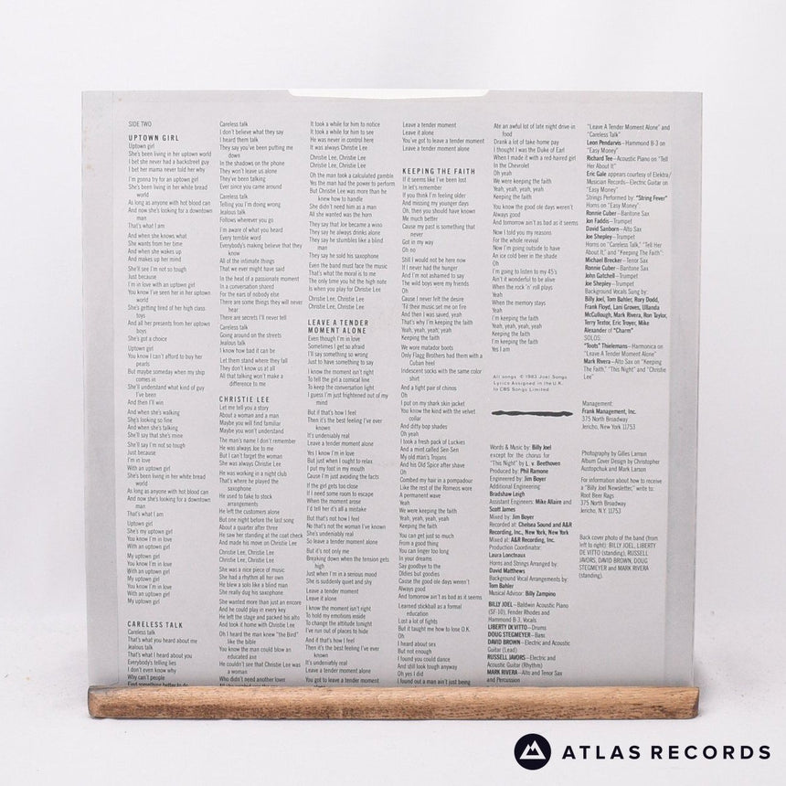 Billy Joel - An Innocent Man - Insert Reissue LP Vinyl Record - EX/EX