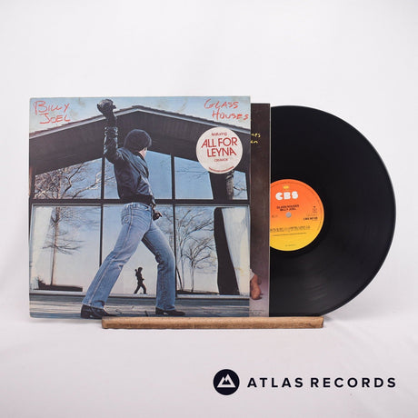 Billy Joel Glass Houses LP Vinyl Record - Front Cover & Record