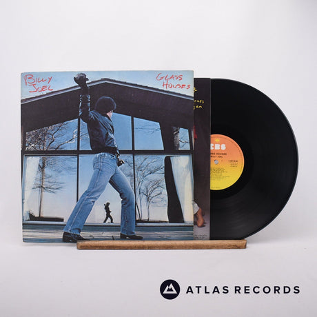 Billy Joel Glass Houses LP Vinyl Record - Front Cover & Record