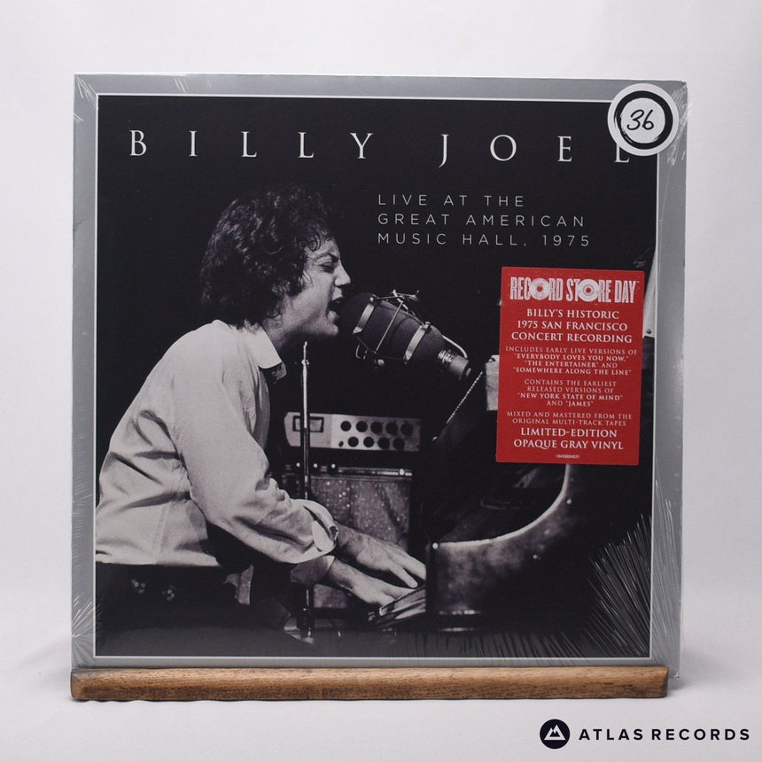 Billy Joel Live At The Great American Music Hall, 1975 Double LP Vinyl Record - Front Cover & Record