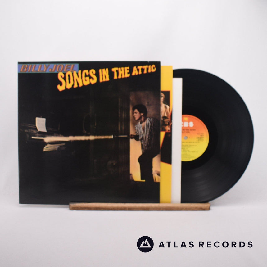 Billy Joel Songs In The Attic LP Vinyl Record - Front Cover & Record