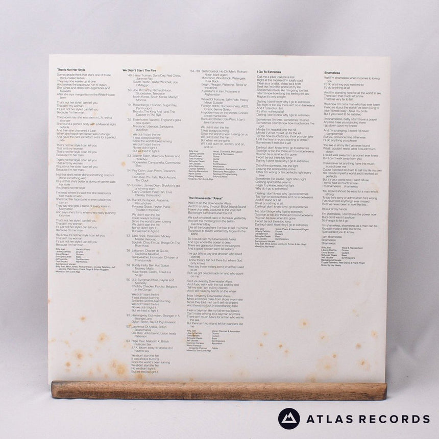 Billy Joel - Storm Front - LP Vinyl Record - EX/VG+