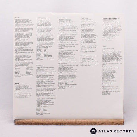Billy Joel - Storm Front - Lyric Sheet LP Vinyl Record - EX/EX