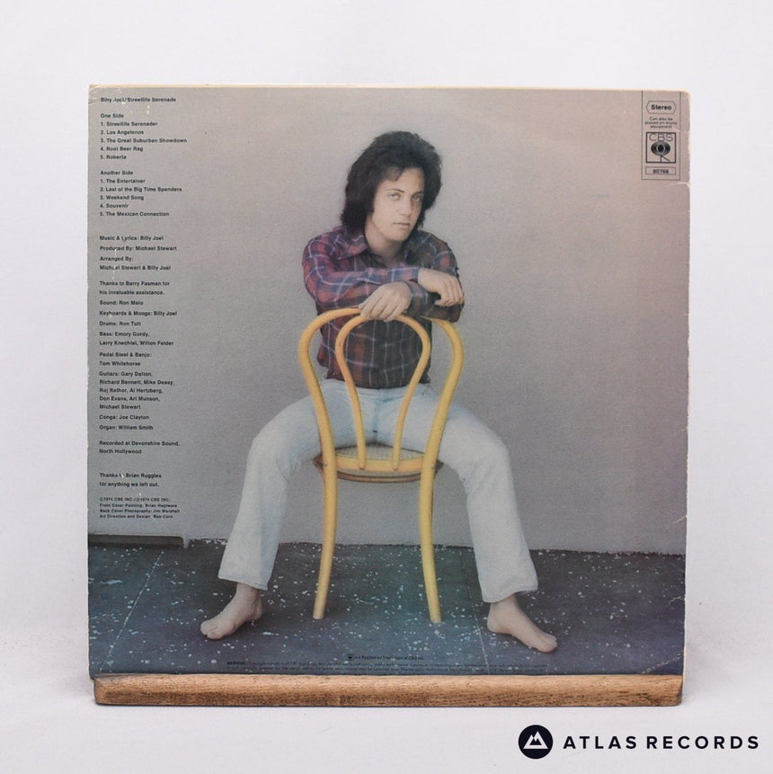 Billy Joel - Streetlife Serenade - LP Vinyl Record - VG+/VG+