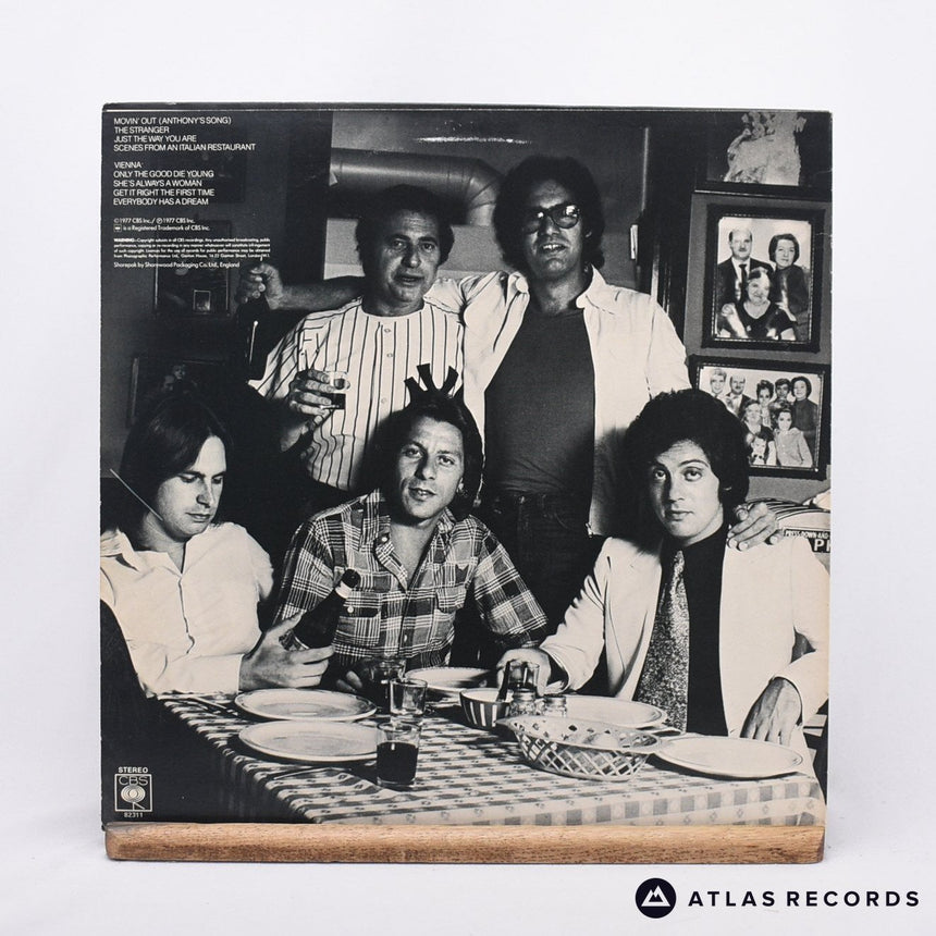 Billy Joel - The Stranger - Lyric Sheet A1 B1 LP Vinyl Record - EX/EX