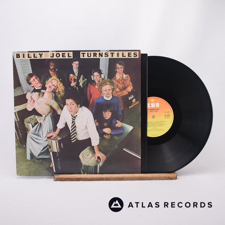 Billy Joel Turnstiles LP Vinyl Record - Front Cover & Record