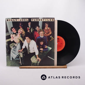 Billy Joel Turnstiles LP Vinyl Record - Front Cover & Record