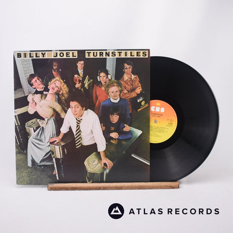 Billy Joel Turnstiles LP Vinyl Record - Front Cover & Record