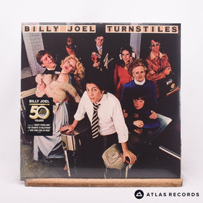 Billy Joel Turnstiles LP Vinyl Record - Front Cover & Record