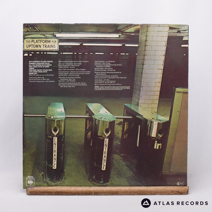 Billy Joel - Turnstiles - LP Vinyl Record - EX/EX