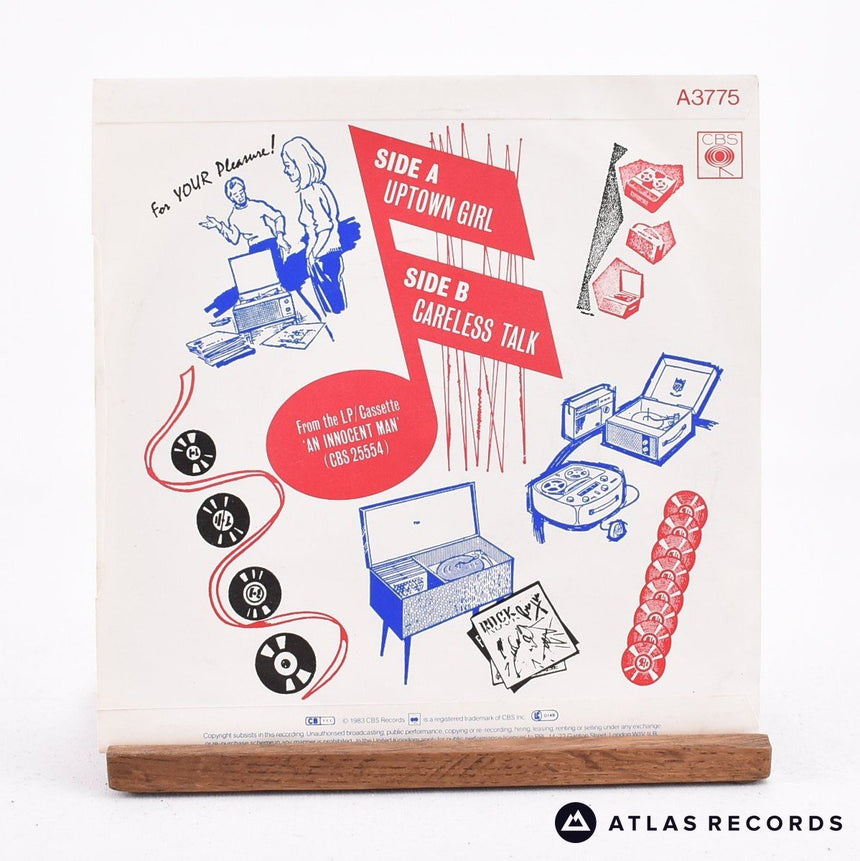 Billy Joel - Uptown Girl - 7" Vinyl Record - VG+/EX