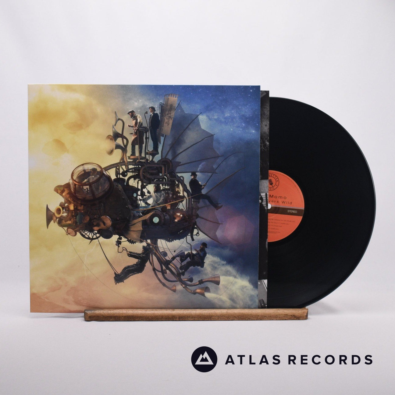 Billy Momo Seven Rivers Wild LP Vinyl Record - Front Cover & Record