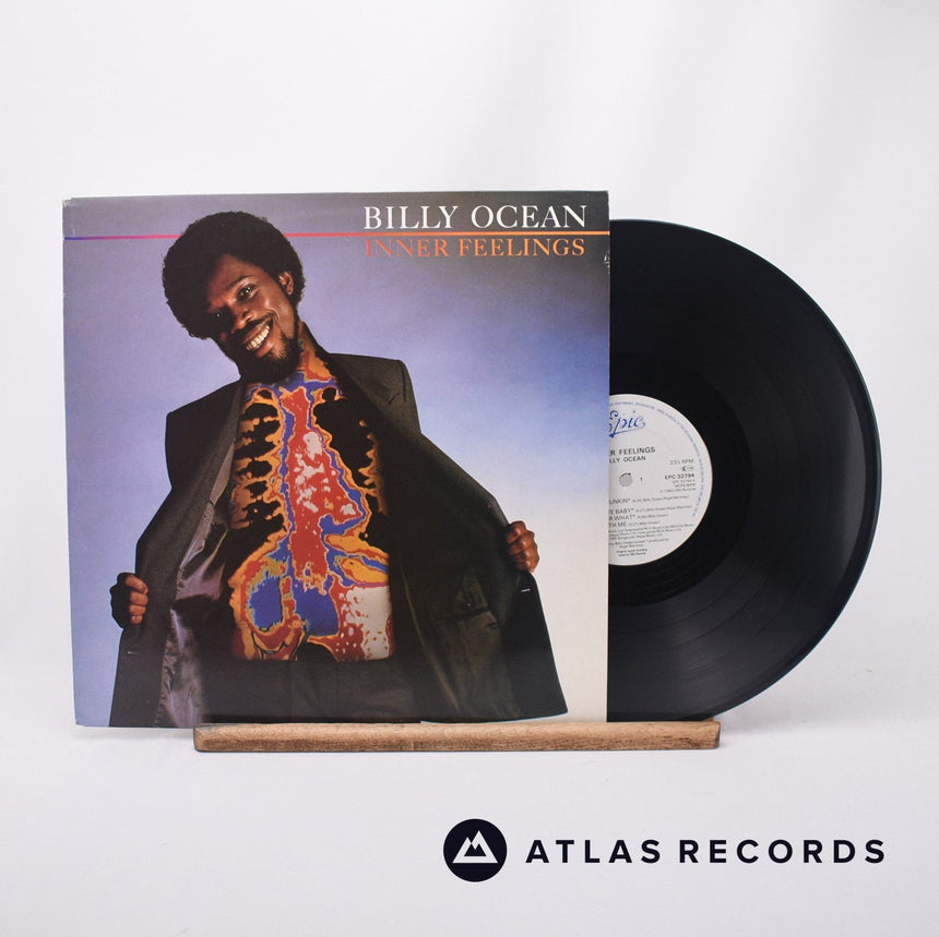 Billy Ocean Inner Feelings LP Vinyl Record - Front Cover & Record