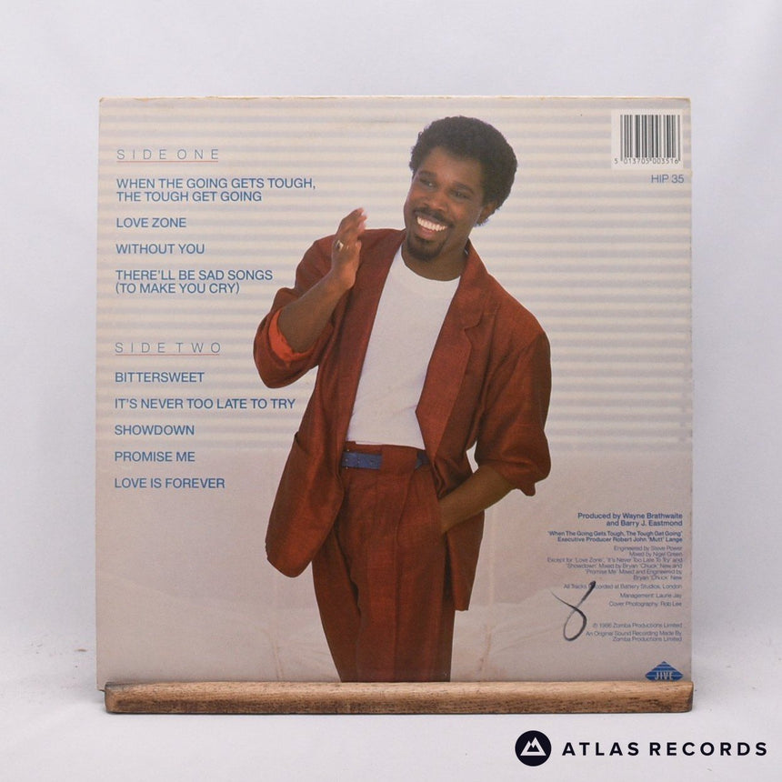 Billy Ocean - Love Zone - Damont LP Vinyl Record - EX/EX