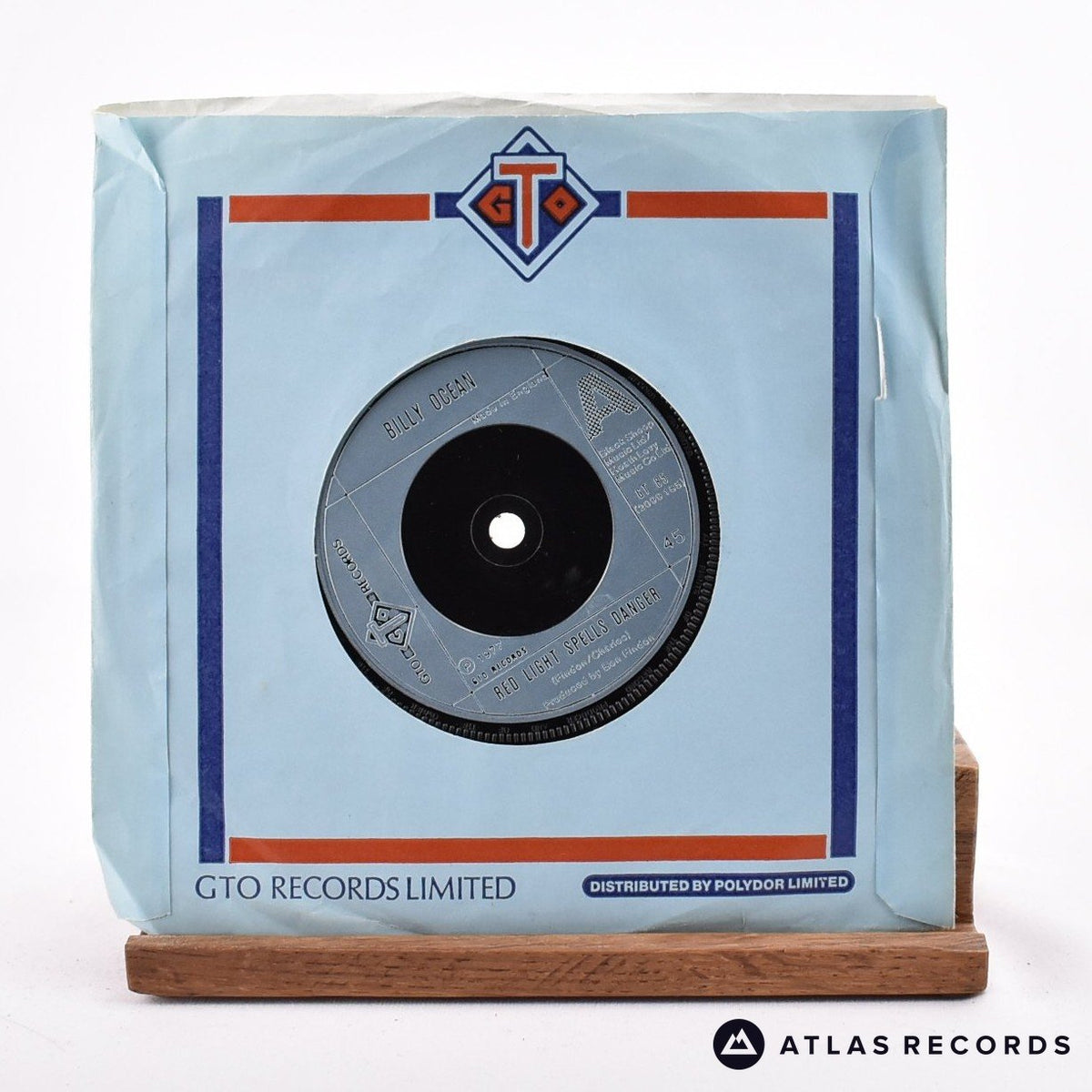 Billy Ocean Red Light Spells Danger 7" Vinyl Record - In Sleeve