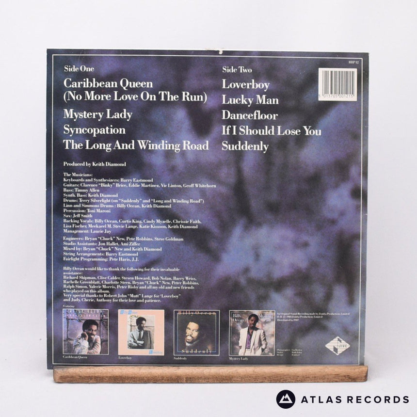 Billy Ocean - Suddenly - Bilbo Damont LP Vinyl Record - VG+/EX