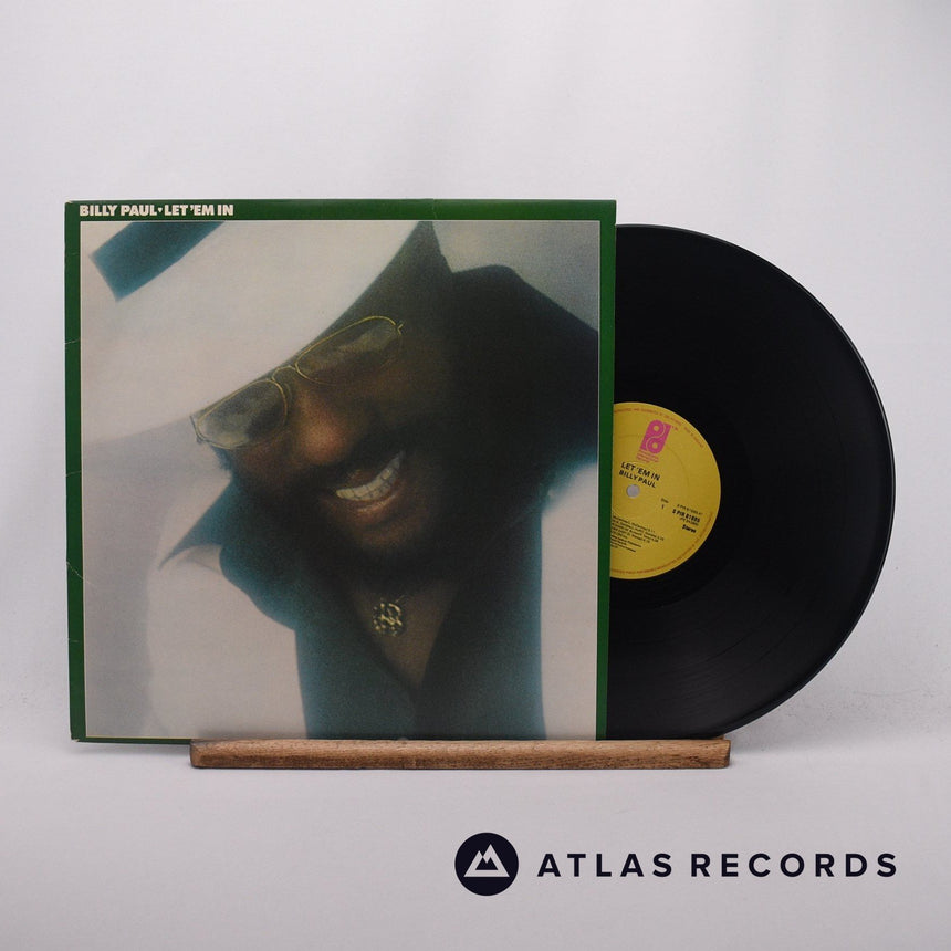 Billy Paul Let 'Em In LP Vinyl Record - Front Cover & Record