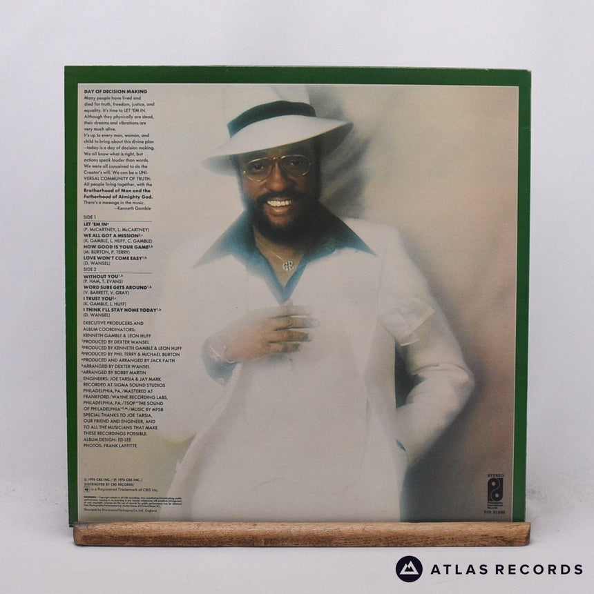 Billy Paul - Let 'Em In - LP Vinyl Record - VG+/EX