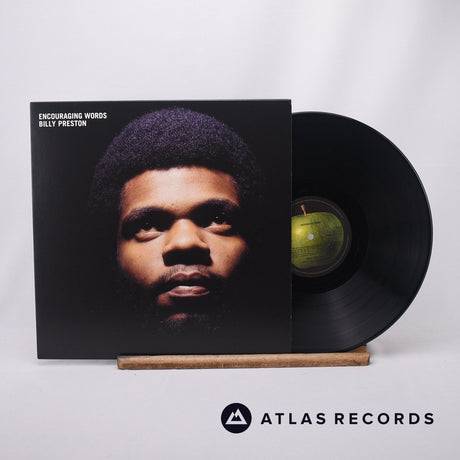Billy Preston Encouraging Words LP Vinyl Record - Front Cover & Record