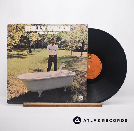 Billy Swan I Can Help LP Vinyl Record - Front Cover & Record