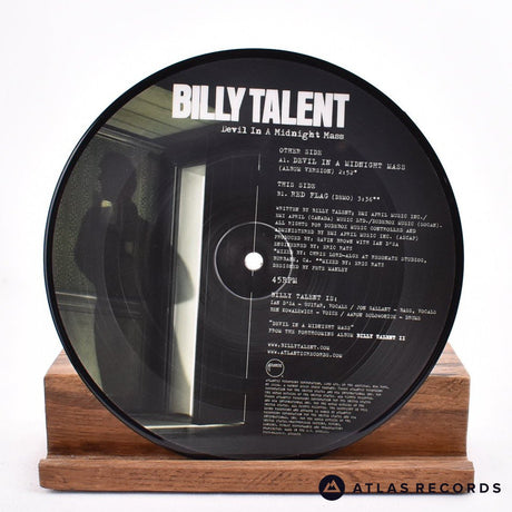 Billy Talent - Devil In A Midnight Mass - Picture Disc 7" Vinyl Record - NM/NM