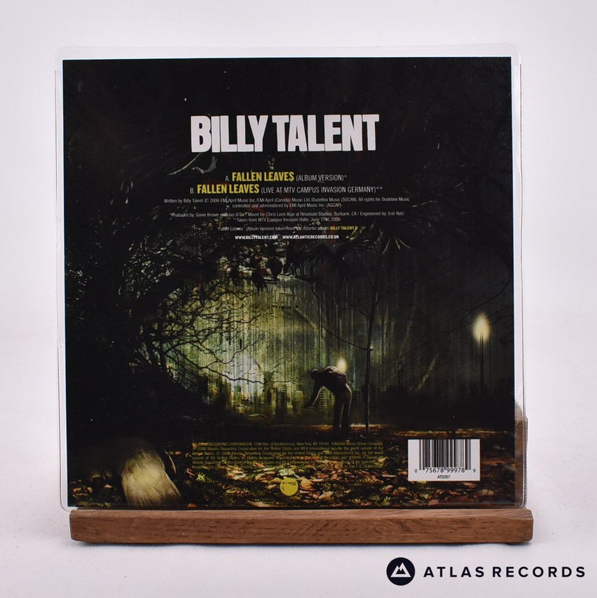 Billy Talent - Fallen Leaves - 7" Vinyl Record - NM/NM