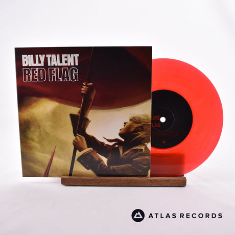 Billy Talent Red Flag 7" Vinyl Record - Front Cover & Record