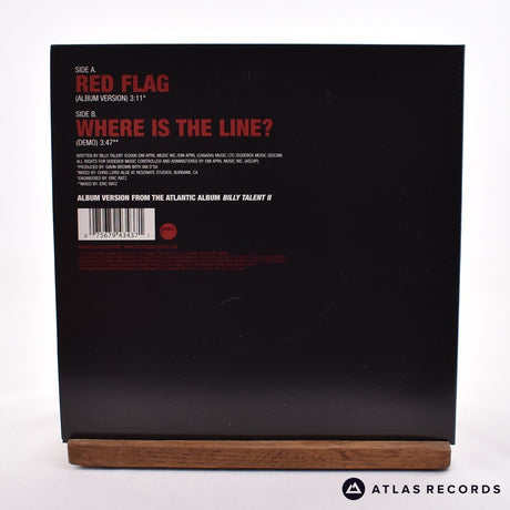 Billy Talent - Red Flag - Red Gatefold 7" Vinyl Record - NM/NM
