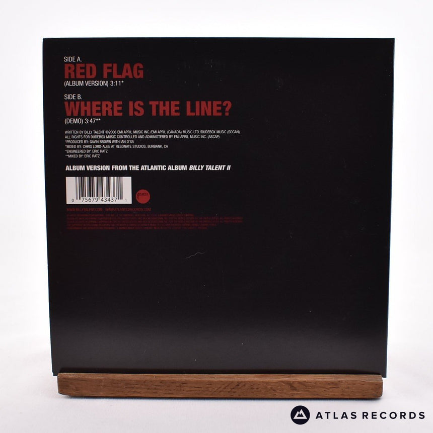 Billy Talent - Red Flag - Red Gatefold 7" Vinyl Record - NM/NM