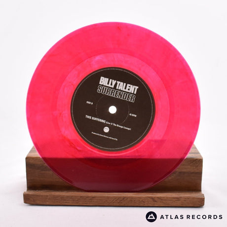 Billy Talent - Surrender - Magenta Transparent 7" Vinyl Record - NM/EX