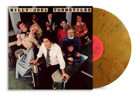 Billy Joel - Turnstiles - Subway Token Gold LP Vinyl Record
