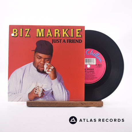Biz Markie Just A Friend 7" Vinyl Record - Front Cover & Record