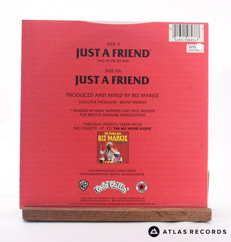 Biz Markie - Just A Friend - 7" Vinyl Record - EX/EX