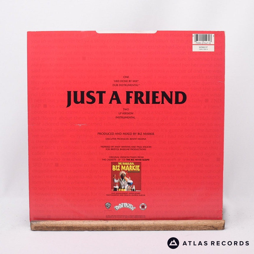 Biz Markie - Just A Friend - 12" Vinyl Record - VG+/VG+