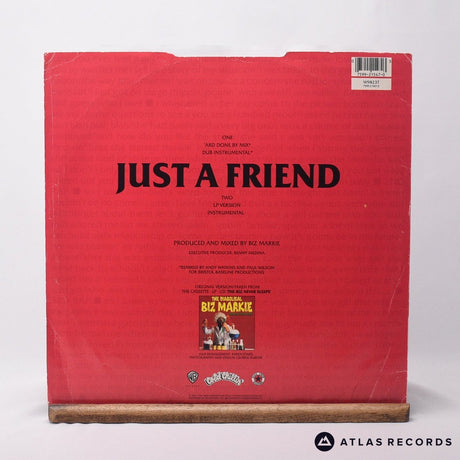 Biz Markie - Just A Friend - A B 12" Vinyl Record - VG/VG