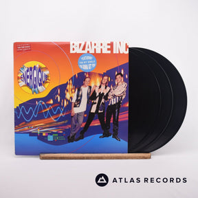 Bizarre Inc Energique 2 x LP + 12" Vinyl Record - Front Cover & Record