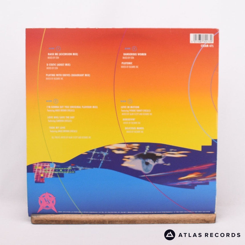 Bizarre Inc - Energique - 2 x LP + 12" Vinyl Record - EX/VG+