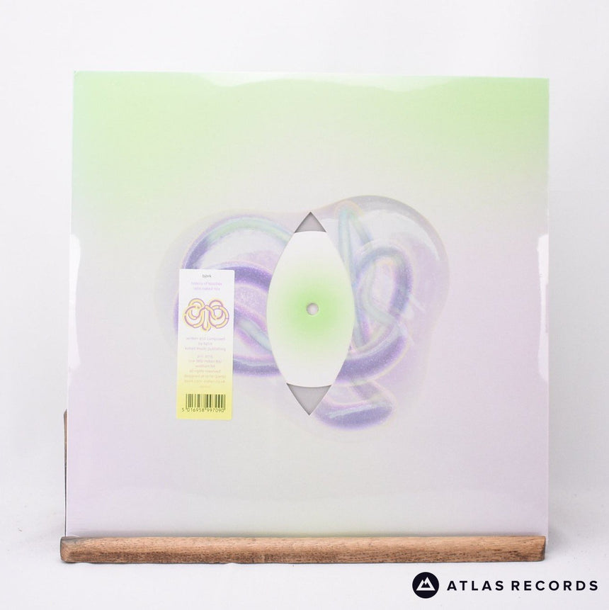 Björk - History Of Touches - Translucent Die-Cut Sleeve Etched 12" Vinyl Record