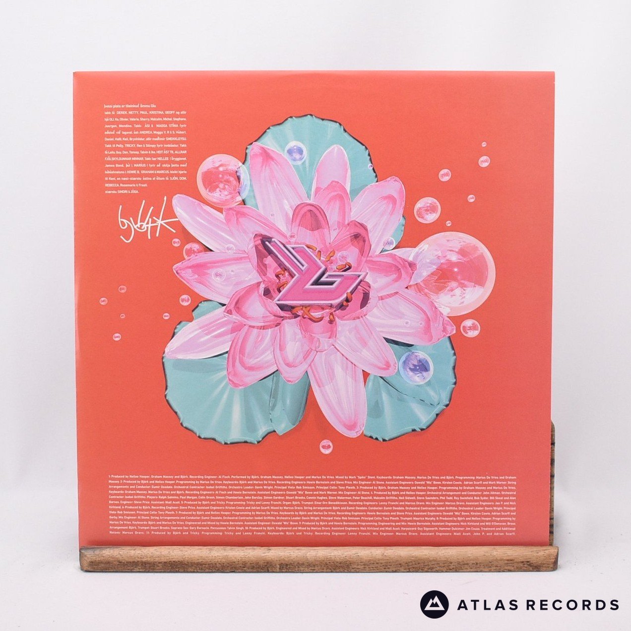 Björk Post LP Vinyl Record EX/EX – Atlas Records