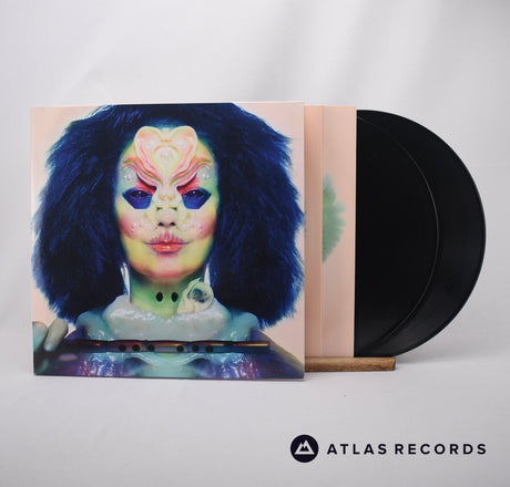 Björk Utopia 2 x LP Vinyl Record - Front Cover & Record